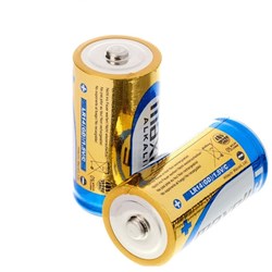 باتری متوسط  C Battery   Maxell LR14 1.5V Alkaline دوتایی157593thumbnail